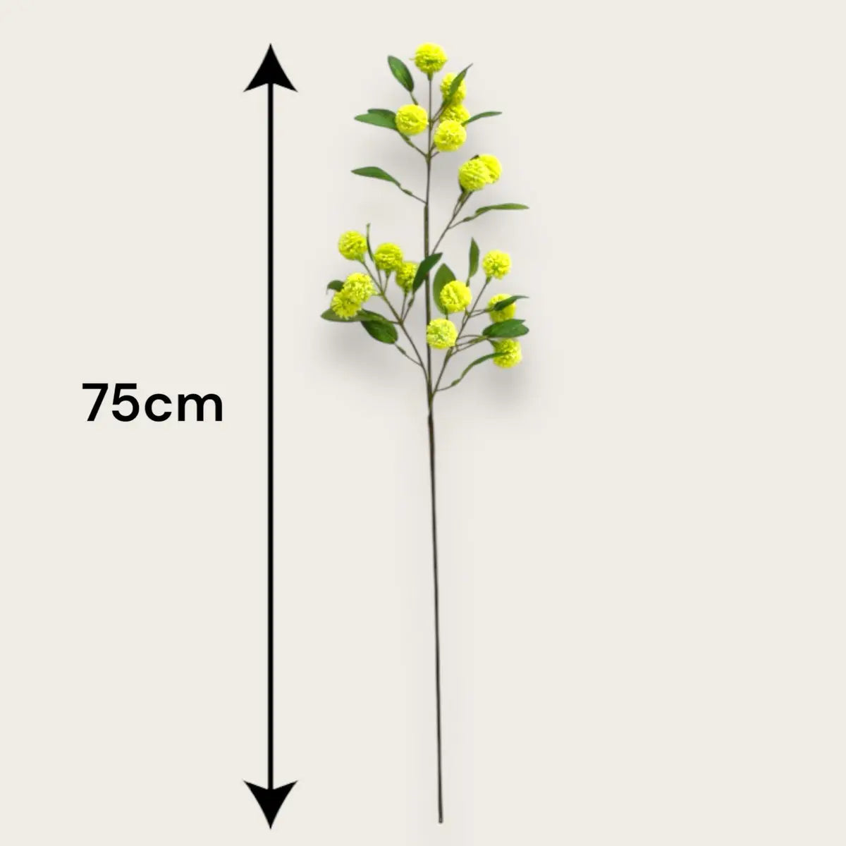 Passionsblume edulis | Kunstblume aus Seide | Länge 75cm 1Stk QMF Trading