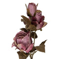 Künstliche Blume Rose 70 cm Lila Kunststoff Clayre & Eef.