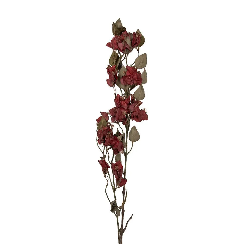 Künstliche Blume 110 cm roter Kunststoff Clayre & Eef.
