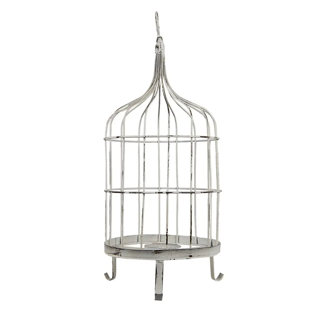 Vogelkäfig dekorative / Relieflicht Ø 26x61 cm| Toll als Windlicht Clayre & Eef.