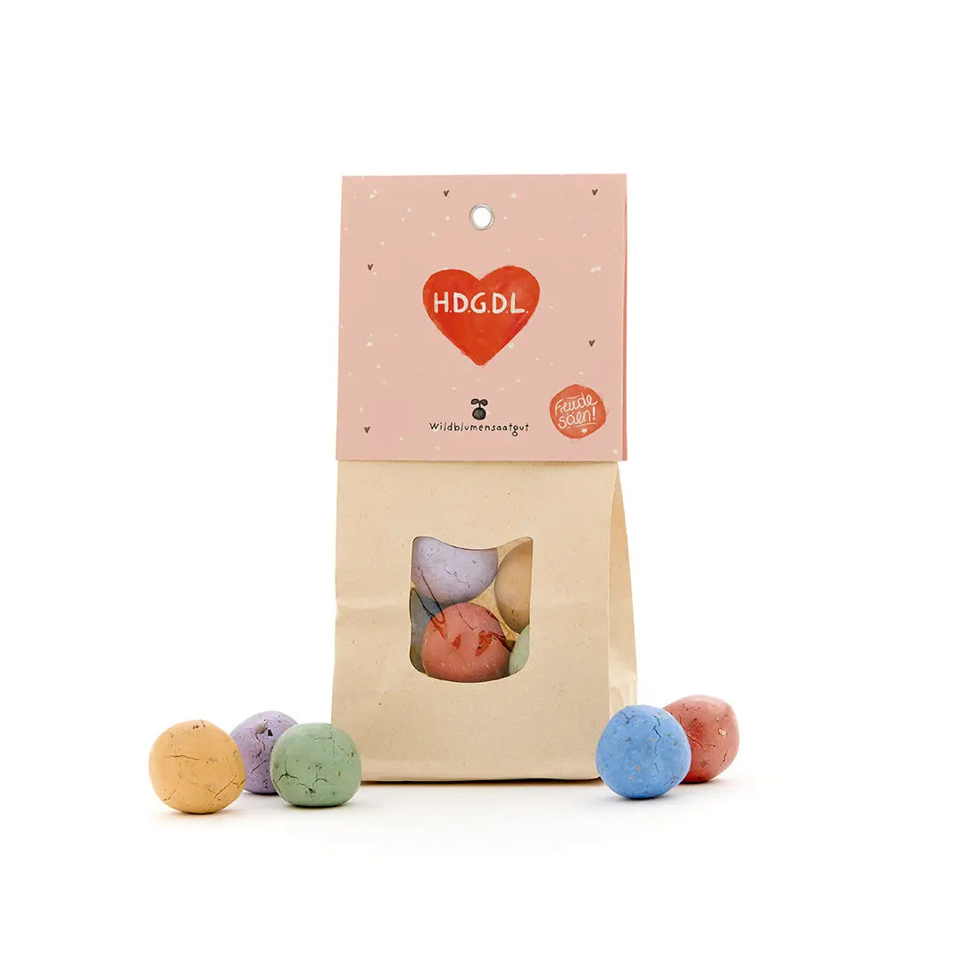 HDGDL - Bunte Blumenmurmeln - Hab dich ganz doll lieb Die Stadtgärtner