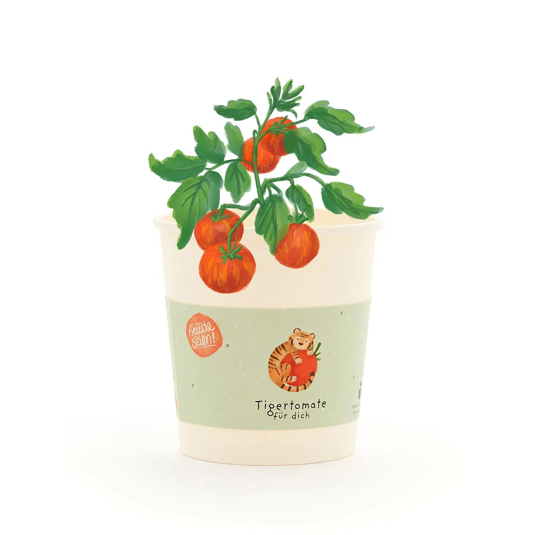 Tigertomate - Becher Die Stadtgärtner