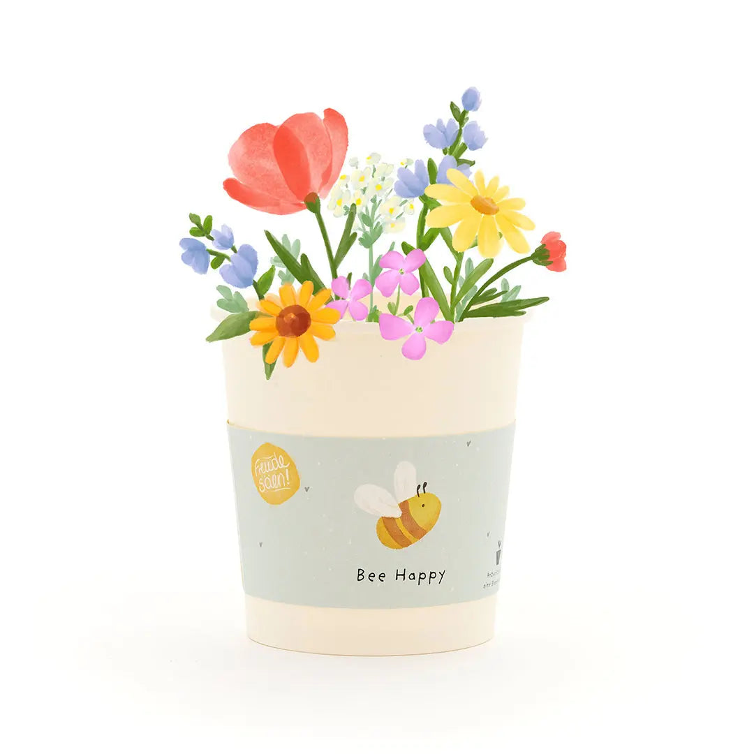 Bee Happy - Becher (BIO) Die Stadtgärtner