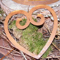 Metalldeko Herz "Swing" | Muttertags Geschenk Rostikal