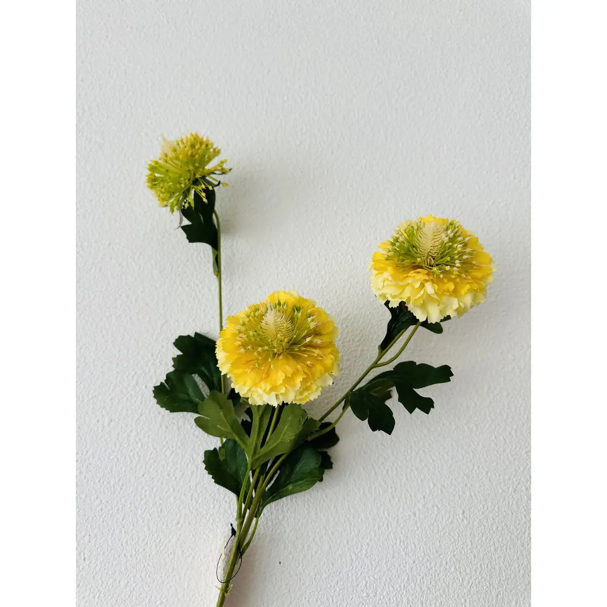 Scabiosa Kunstblume H80cm Zentimeter 2ST ROT QMF Trading