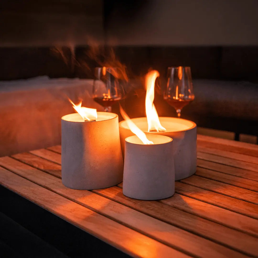 Dauerfeuer Outdoor Beton Dauerbrenner versch. Farben