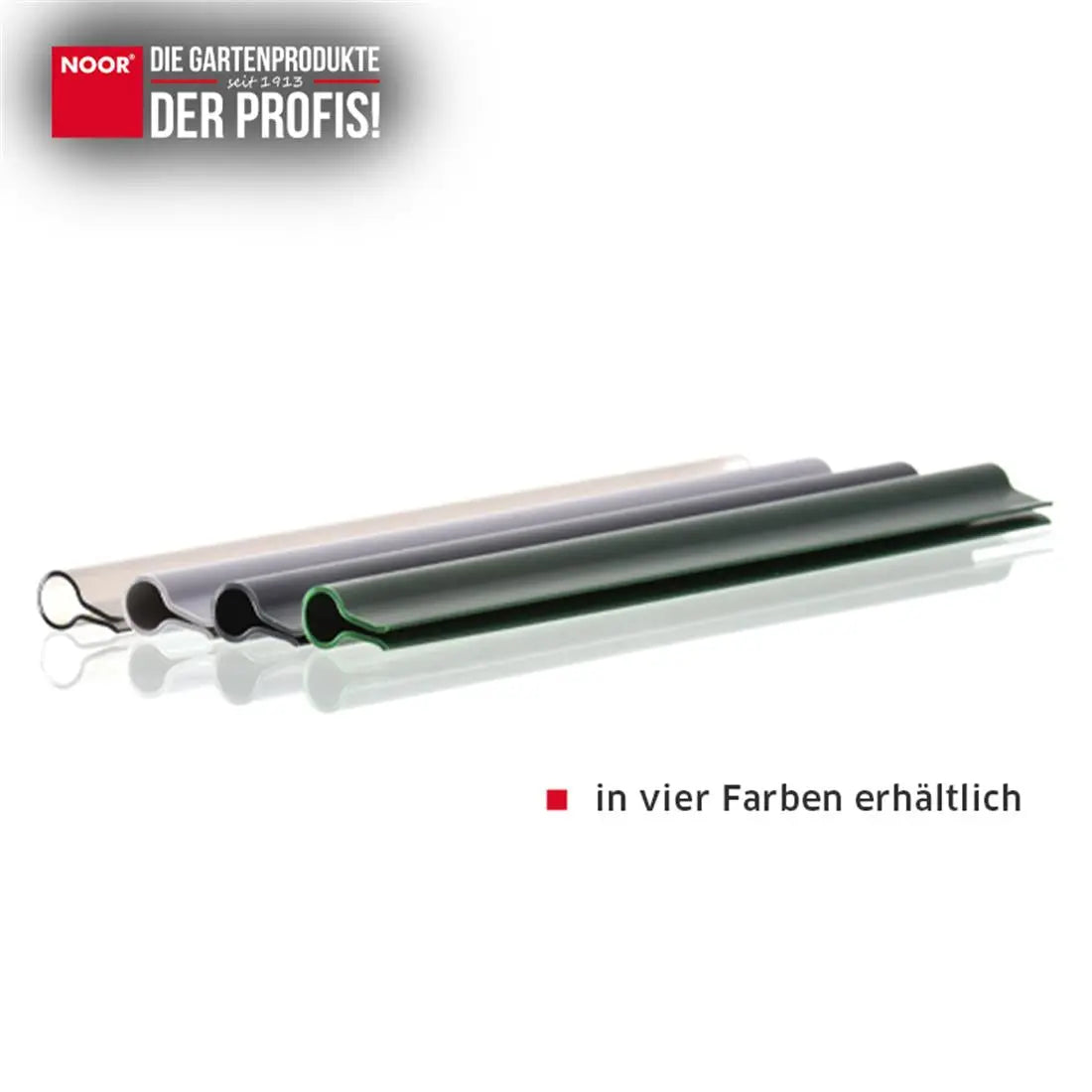 25 Klemmschienen für Sichtschutzstreifen