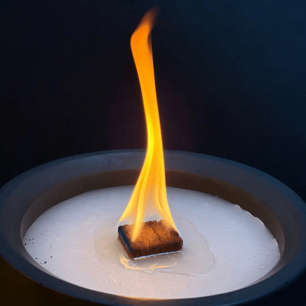 Design Dauerfeuer (2er Set) Dauerbrenner aus Beton