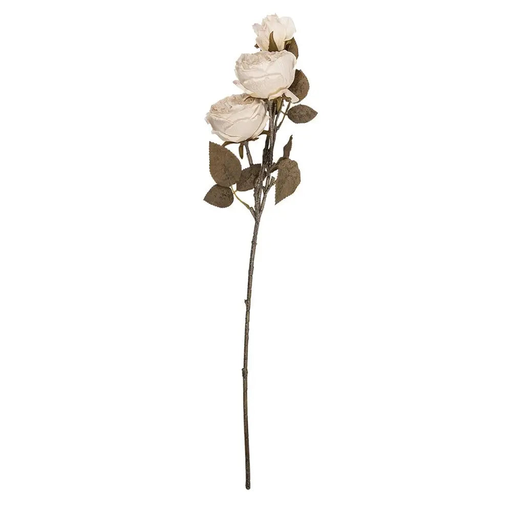 Künstliche Blume 70 cm weißer Kunststoff Clayre & Eef.