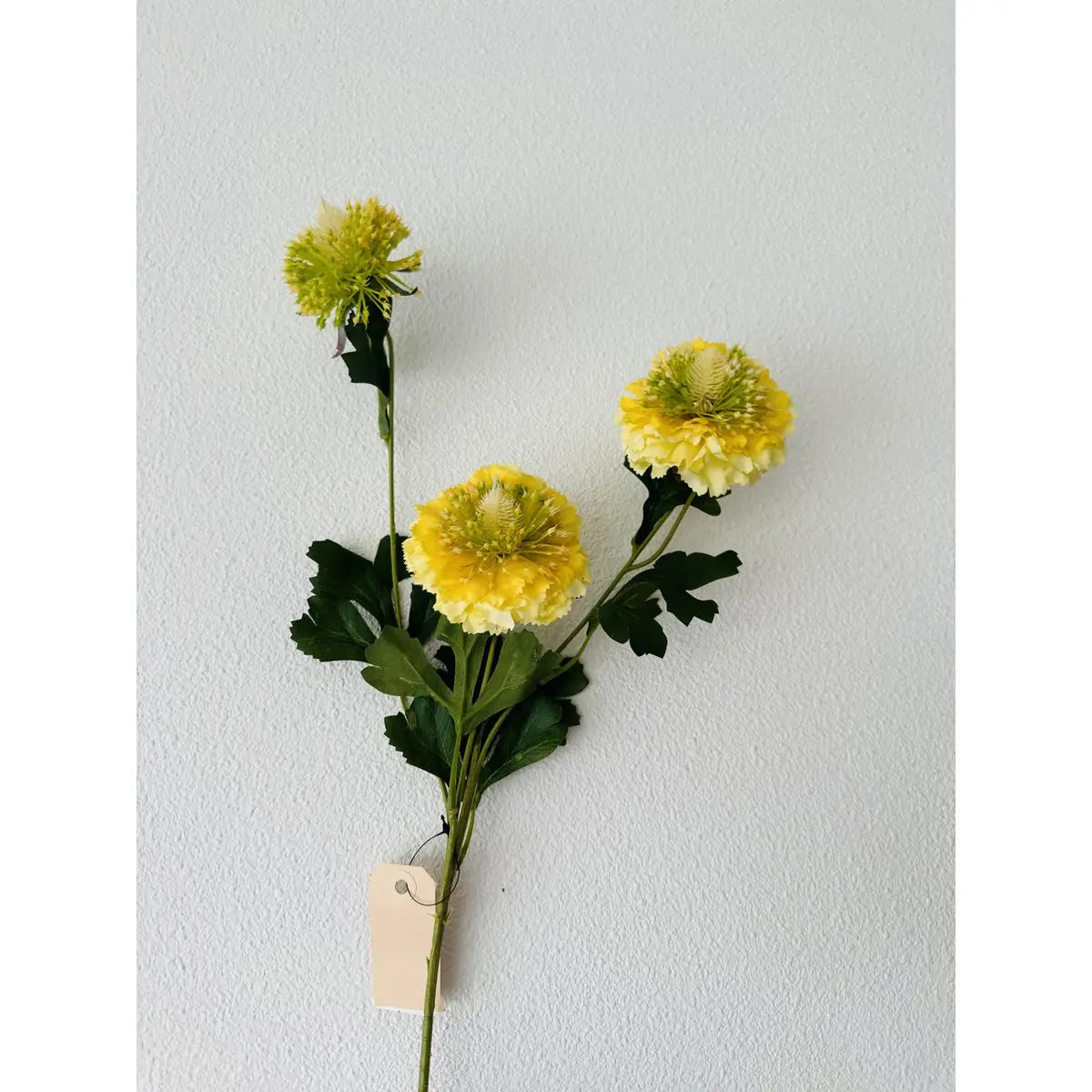 Scabiosa Kunstblume H80cm Zentimeter 2ST ROT QMF Trading