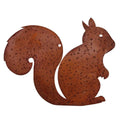 Edelrost Eichhörnchen „Kecki“ – Herbstdeko aus Metall zum Hängen/Stehen - Pille Gartenwelt