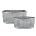 Dekorative Eisenschale (2) 52x25x26 / 48x21x23 cm Clayre & Eef.