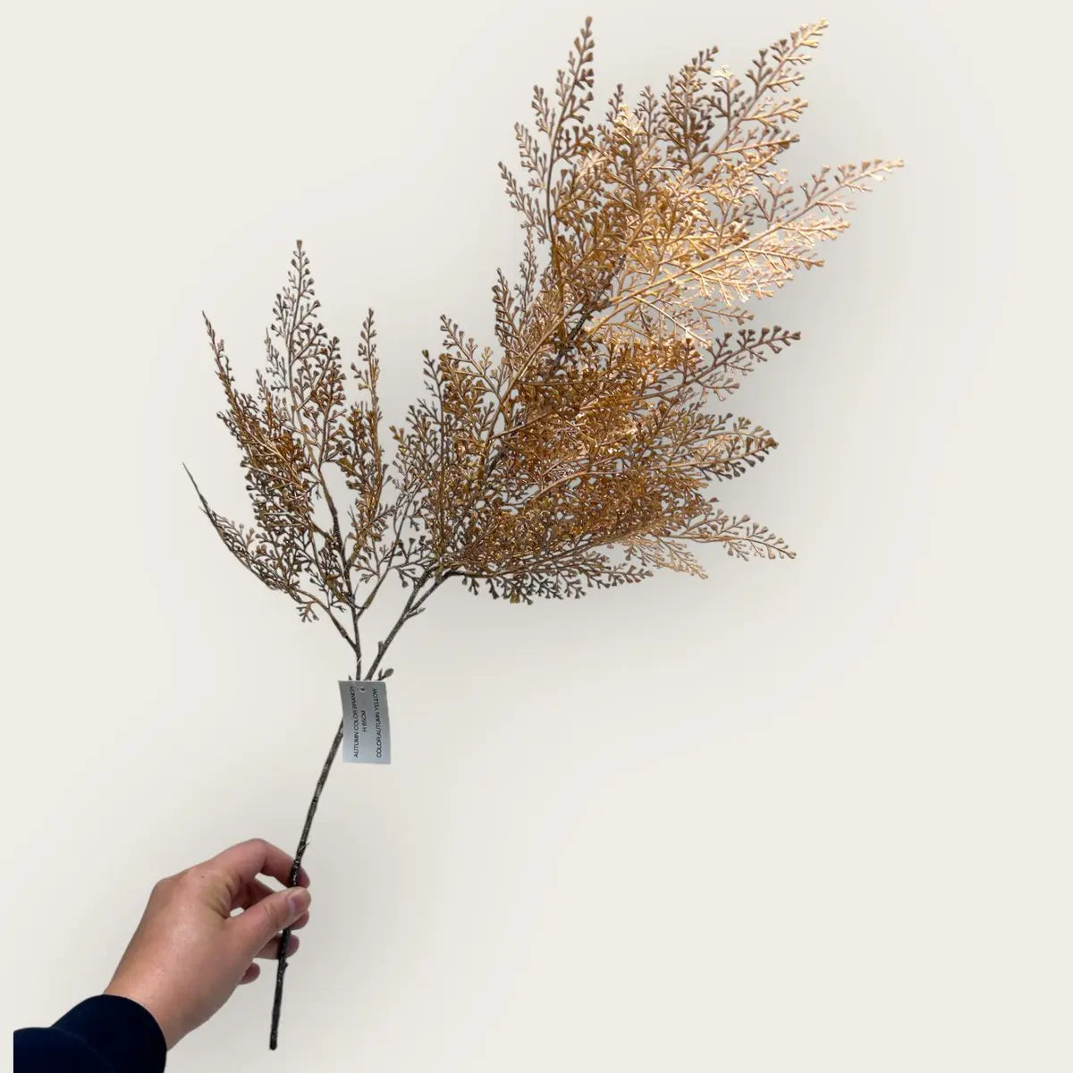 Herbstserie Persische Blätter | Kunstblume aus Seide | Länge 96cm 1Stk QMF Trading
