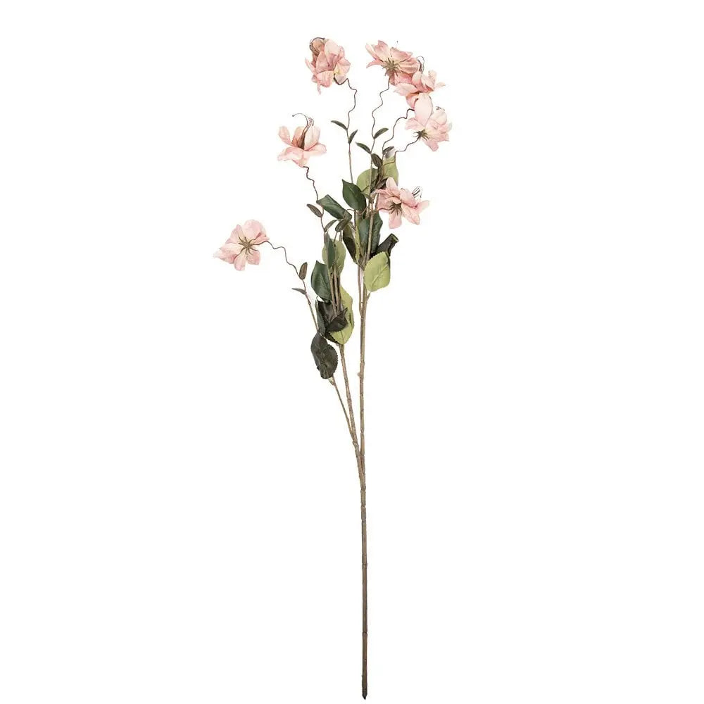 Künstliche Blume 120 cm rosa Kunststoff Clayre & Eef.