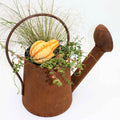 3D Edelrost Gießkanne zum Bepflanzen 40 cm Metall Pflanztopf - Pille Gartenwelt