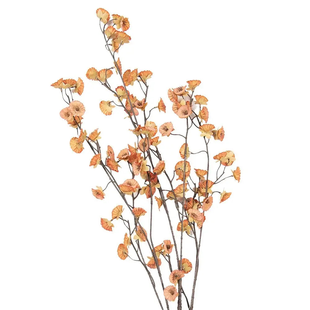 Künstliche Blume 135 cm Orange Kunststoff Clayre & Eef.