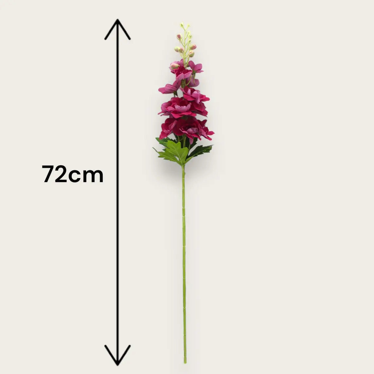 Rittersporn | Kunstblume aus Seide | Länge 72cm 1Stk QMF Trading