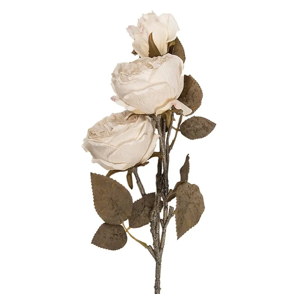 Künstliche Blume 70 cm weißer Kunststoff Clayre & Eef.
