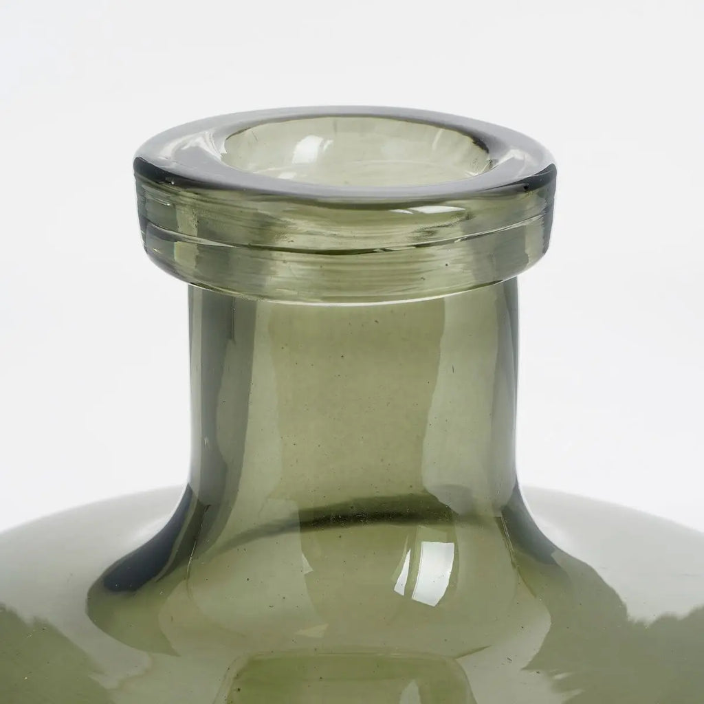 Dekorative Flasche in Grün: stilvoller Akzent für Regal, Sideboard oder Tisch. Pflegeleichte Deko für Wohnraum, Balkon oder Terrasse – modern & zeitlos. - Pille Gartenwelt