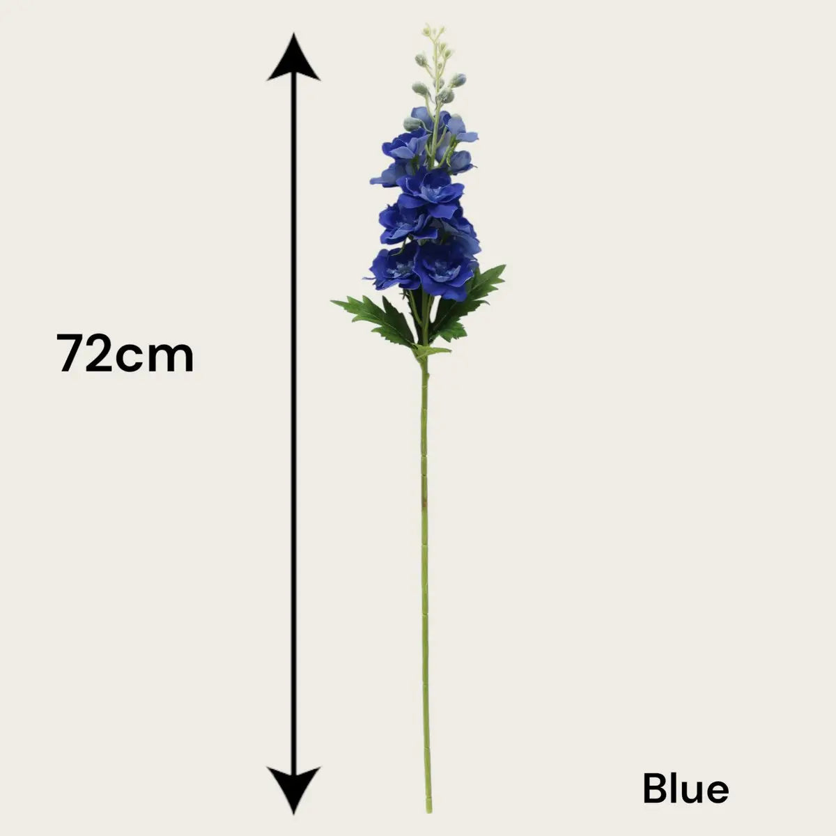 Rittersporn | Kunstblume aus Seide | Länge 72cm 1Stk QMF Trading
