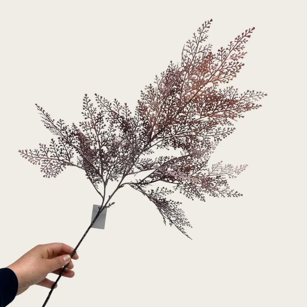 Herbstserie Persische Blätter | Kunstblume aus Seide | Länge 96cm 1Stk QMF Trading