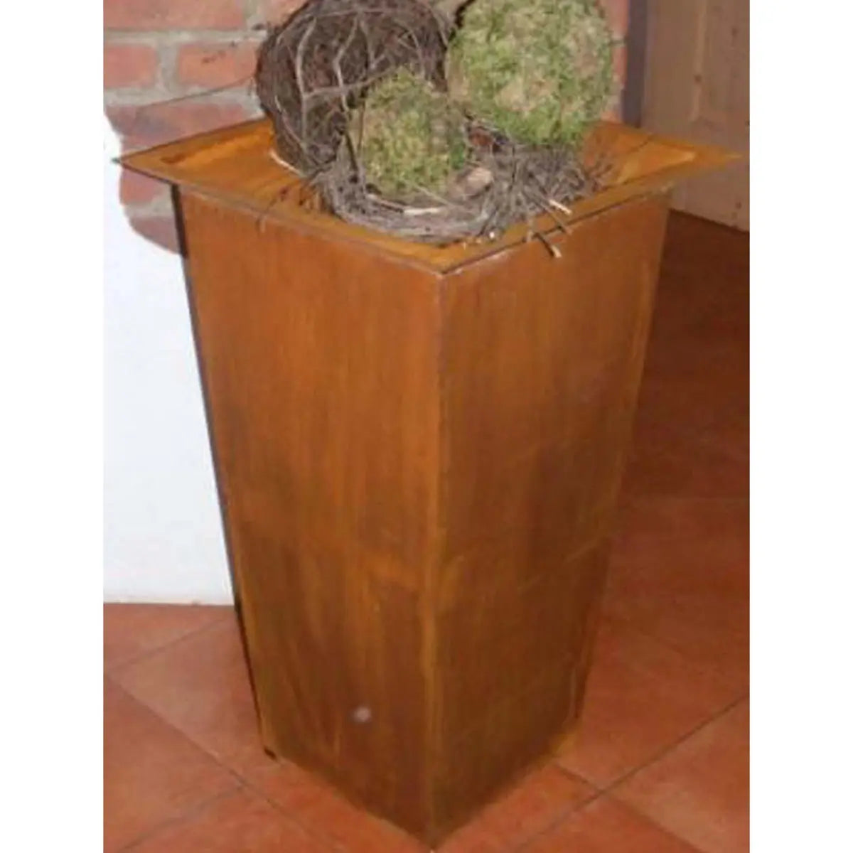 XL Pflanzsäule | Gartendeko Vintage Säule | Rost Dekosäule - Pille Gartenwelt