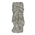 Pflanztopf13x13x29 cm grauer Stein Blumentopf für den Innen-Bereich Clayre & Eef.