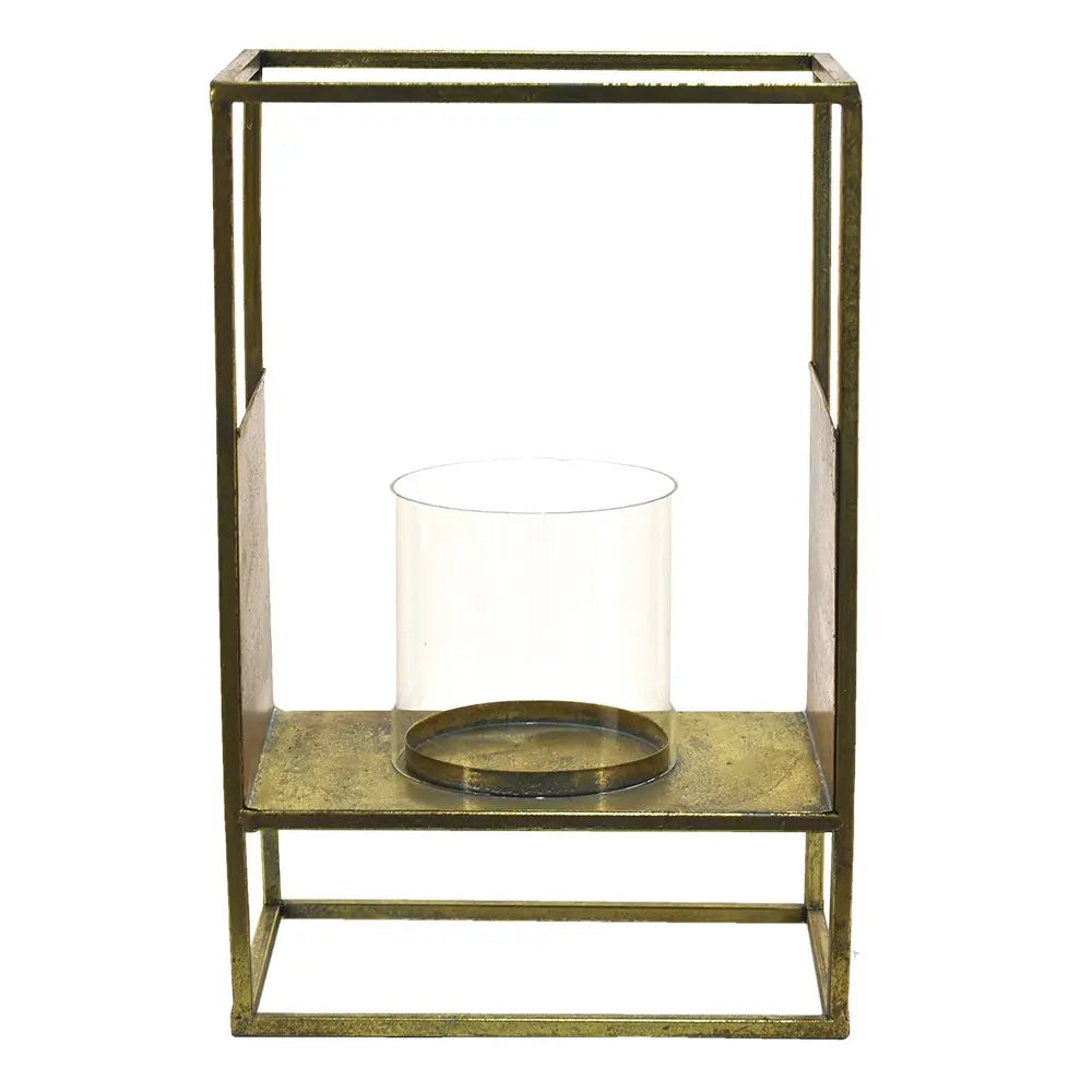 Retro Windlicht 25x15x38 cm Clayre & Eef.