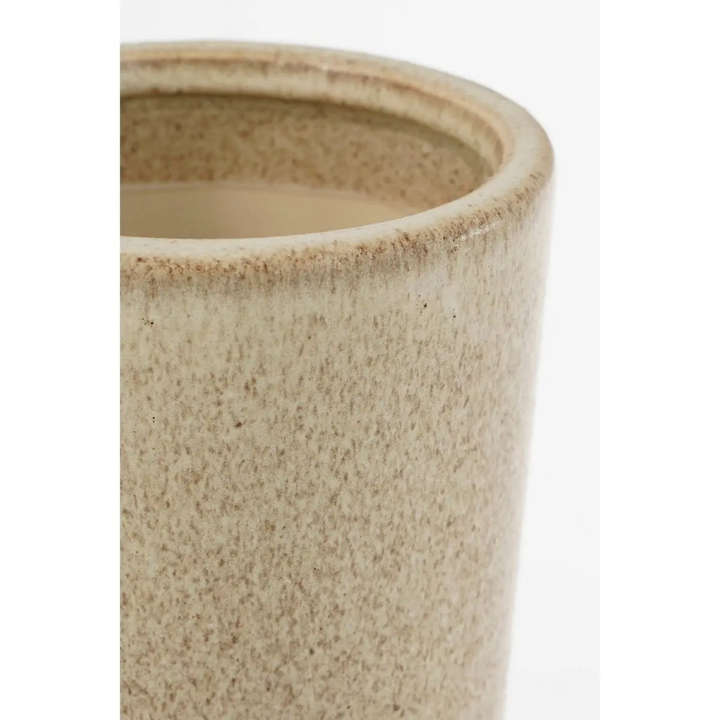 Essen Holm Creme 52 cm hoch 34 cm Durchmesser Keramik - Pille Gartenwelt