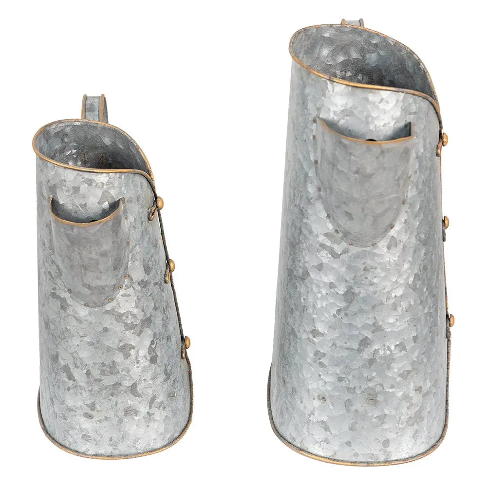Clayre & Eef. 2er Set Dekorative Kanne (2) 29x16x29 / 24x14x21 cm Clayre & Eef.