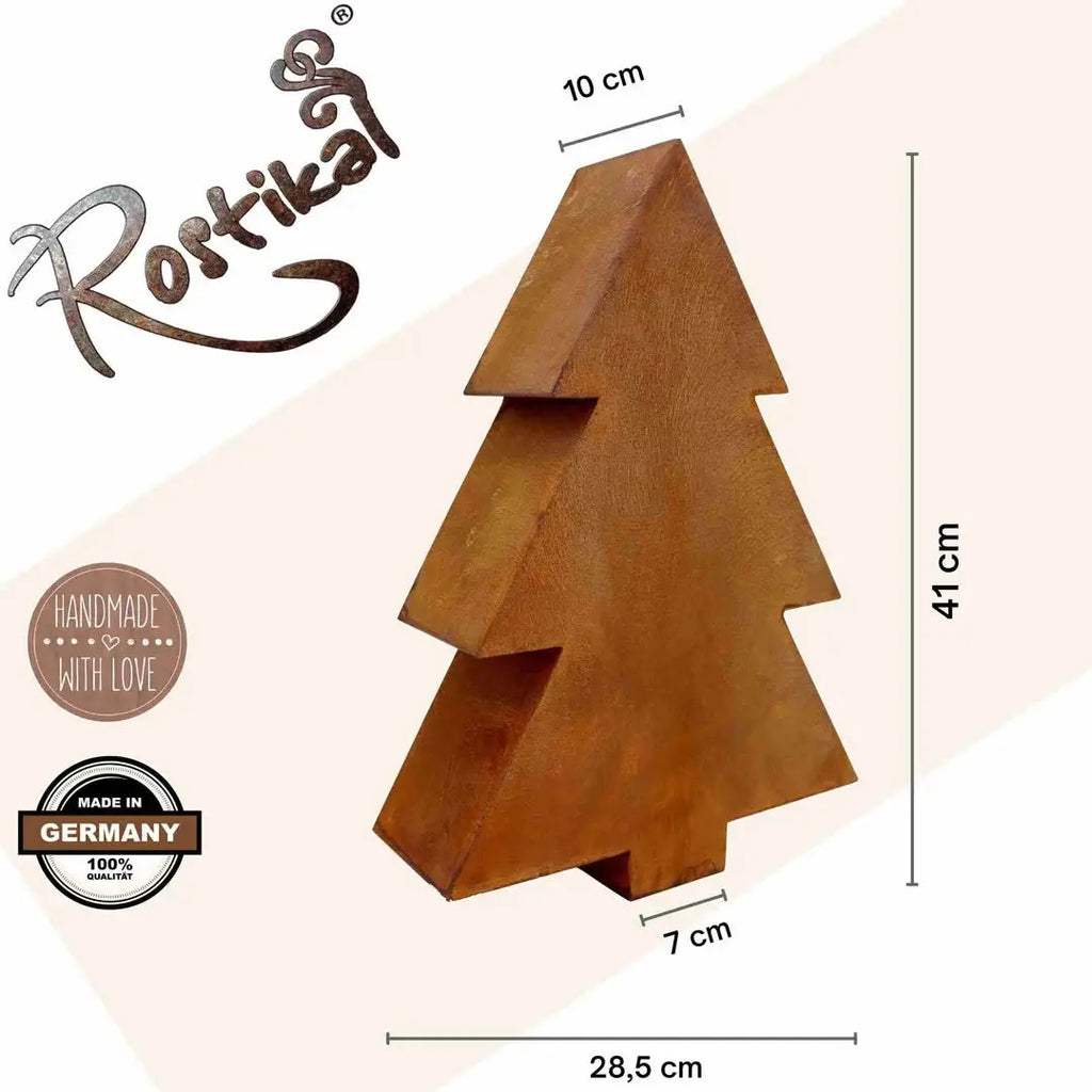 Christmas | Tannenbaum in 3D | Rost Metall Rostikal