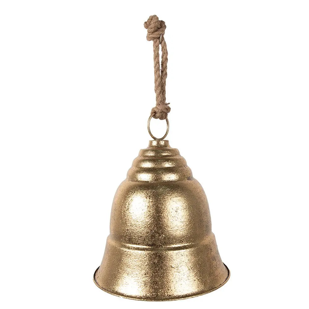 Deko Glocke Gold  Ø 30x35 cm Clayre & Eef.
