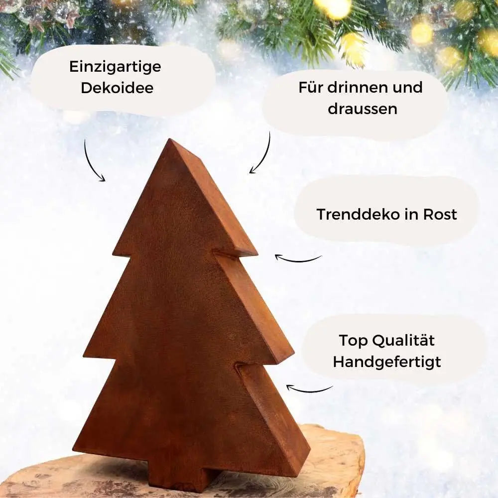 Christmas | Tannenbaum in 3D | Rost Metall Rostikal
