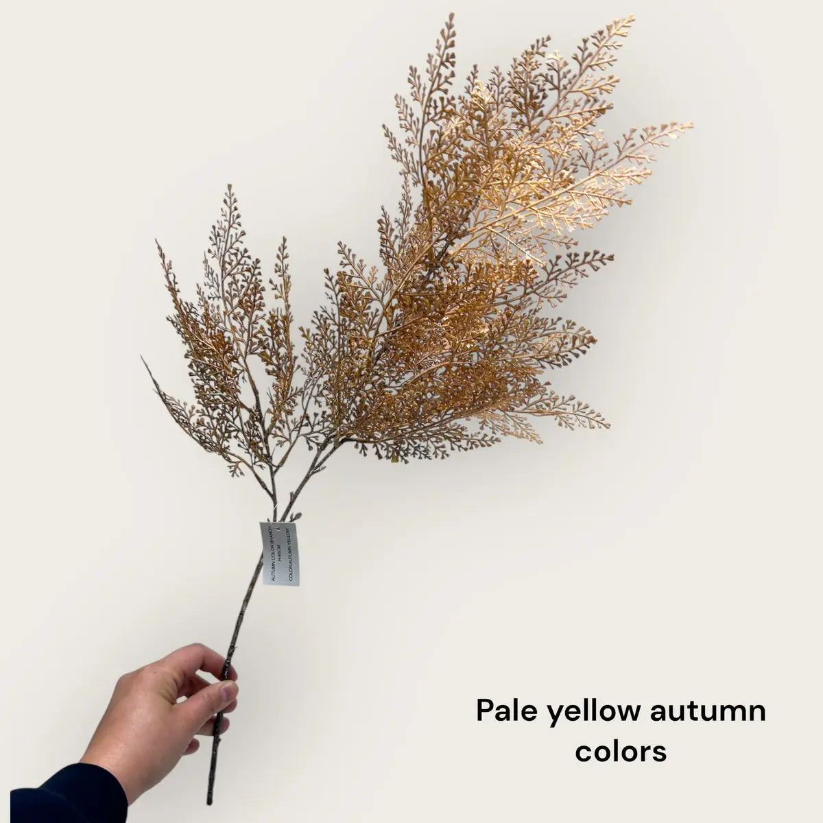 Herbstserie Persische Blätter | Kunstblume aus Seide | Länge 96cm 1Stk QMF Trading