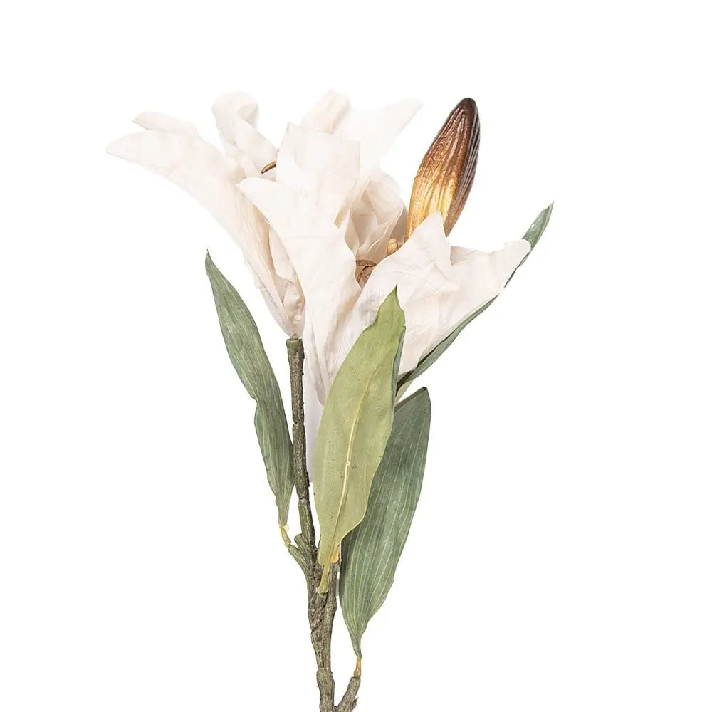 Künstliche Blume 88 cm Beige Kunststoff Clayre & Eef.