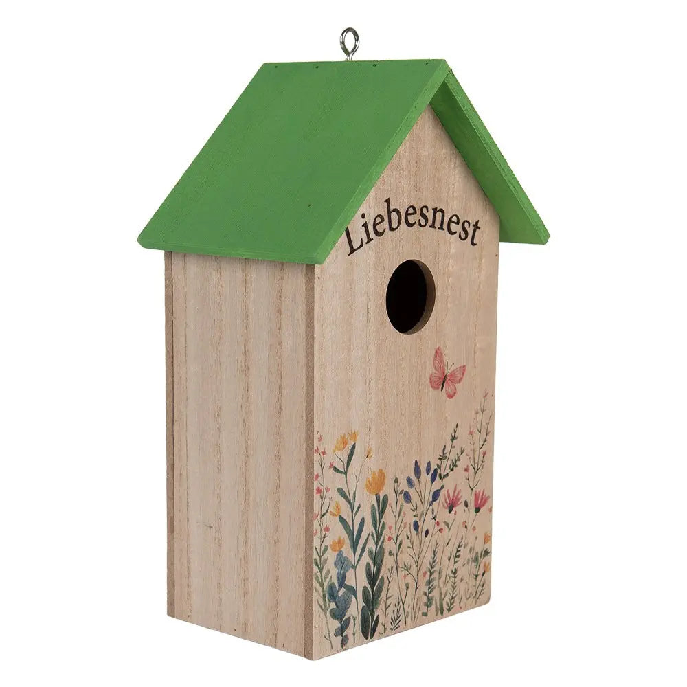 Clayre & Eef. Vogelhaus 14x10x23 cm braunes Holz Clayre & Eef.