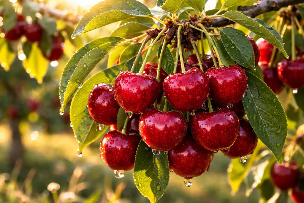 Büttners rote Knorpelkirsche 2-jährig im Topf kleinbleibend bewährte Sorte - Pille Gartenwelt