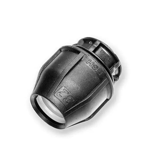 PE Endkappe 32mm zur Verbindung von PE-Rohren 32-B