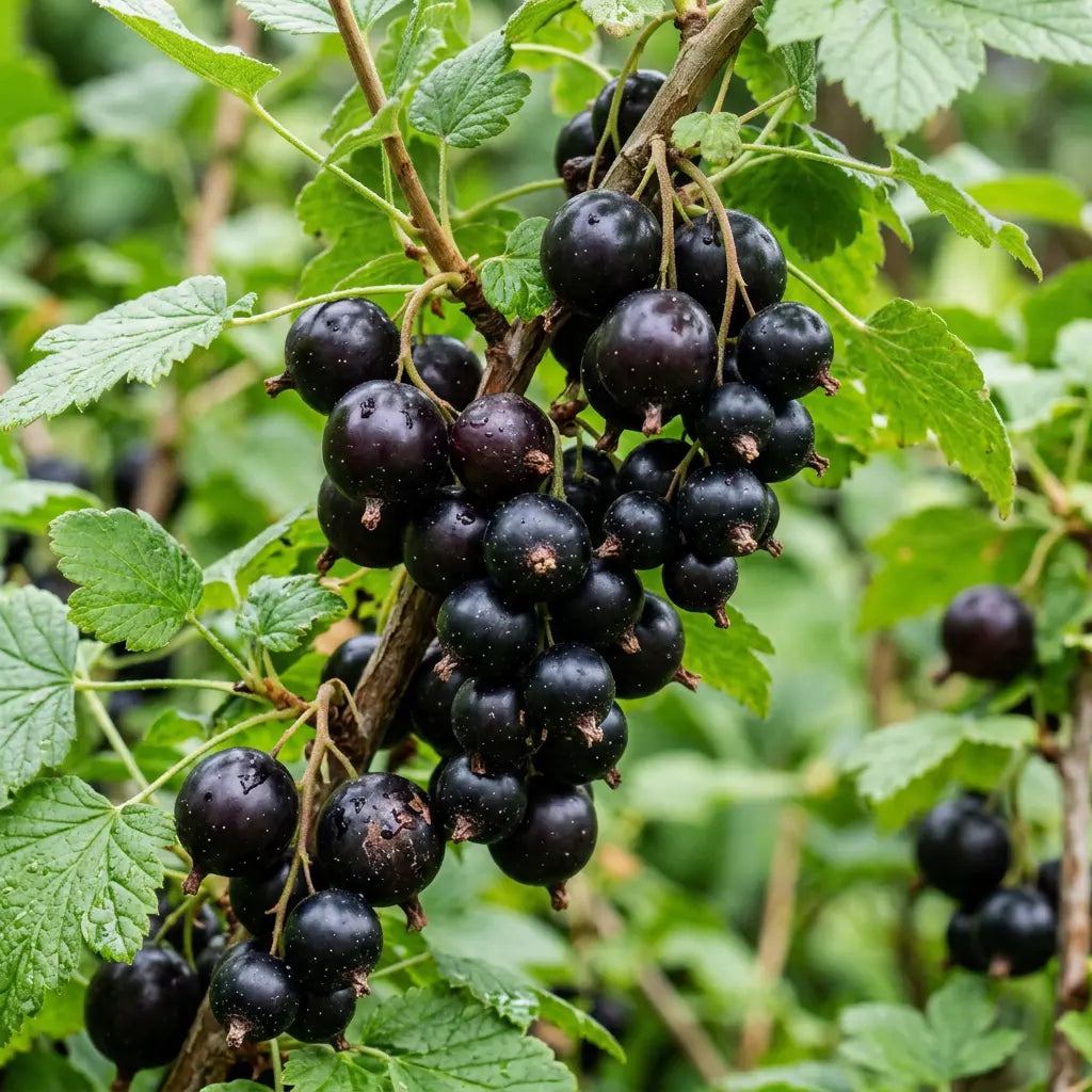 Schwarze Johannisbeere 5 verschiedene Sorten Ribes Nigrum