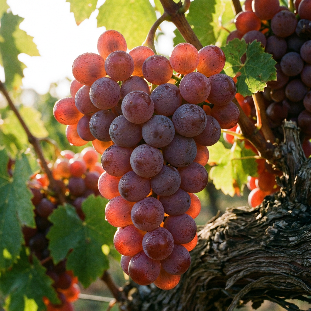 Vanessa Weintraube Weinrebe kernarm 60-100 cm rosa süße Früchte pilzfest