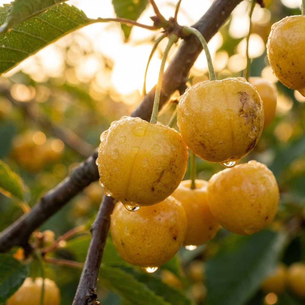 Dönissens gelbe Knorpelkirsche Glaskirsche kleinbleibend 80 -120 cm Lieferhöhe
