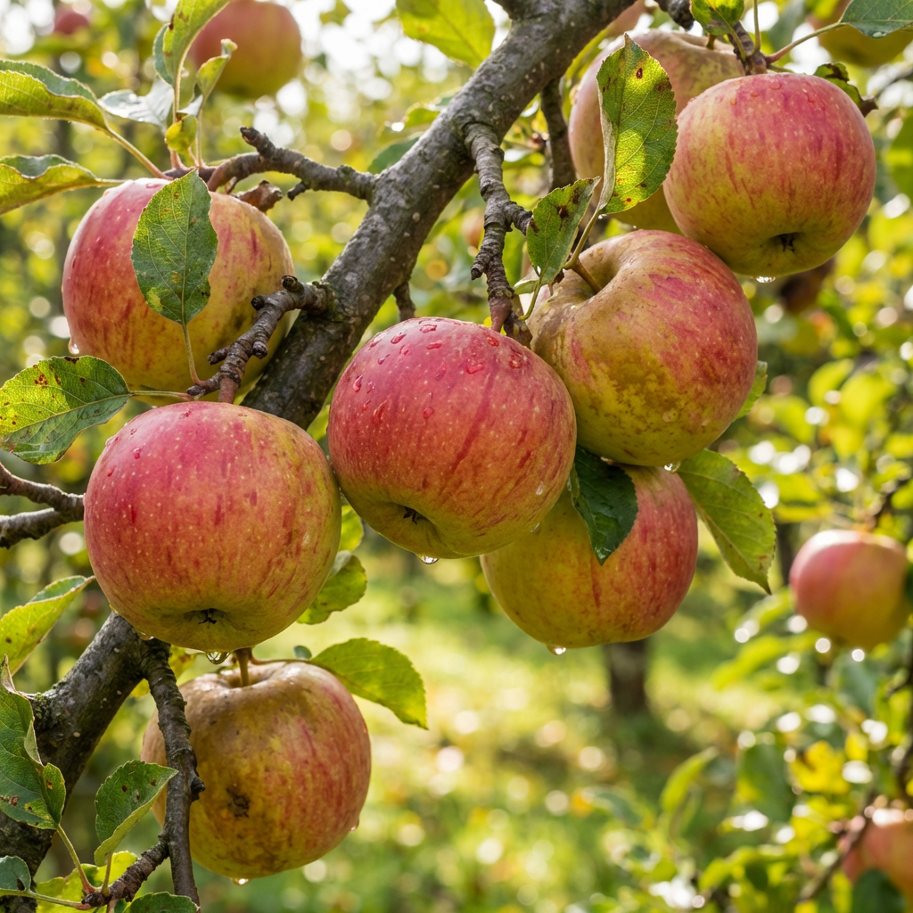 Terrassenobst James Grieve Apfelbaum kleinbleibend 80-120 cm Lieferhöhe