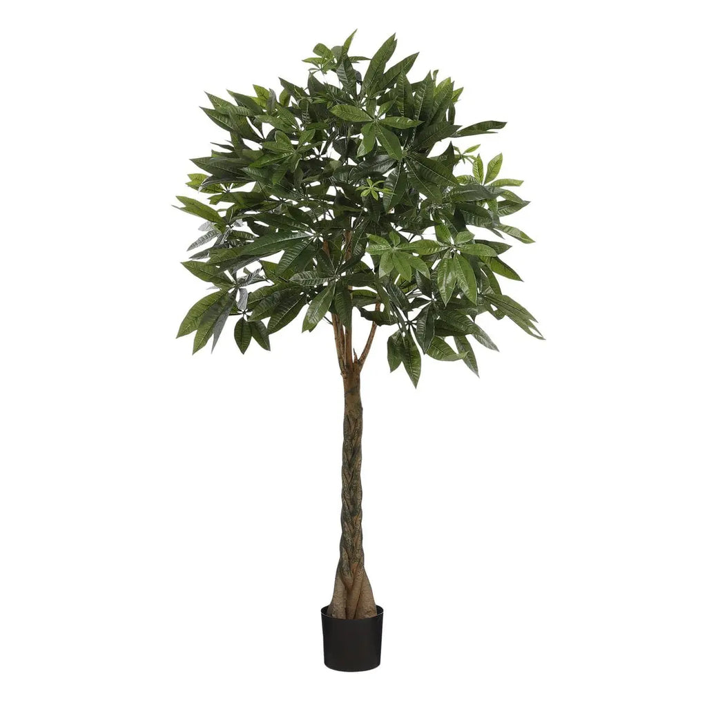 kuenstliche pachira green 120x50 kunstpflanze