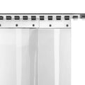 PVC-Lamellenvorhang Set 20 cm – alle Teile für einen PVC Streifenvorhang