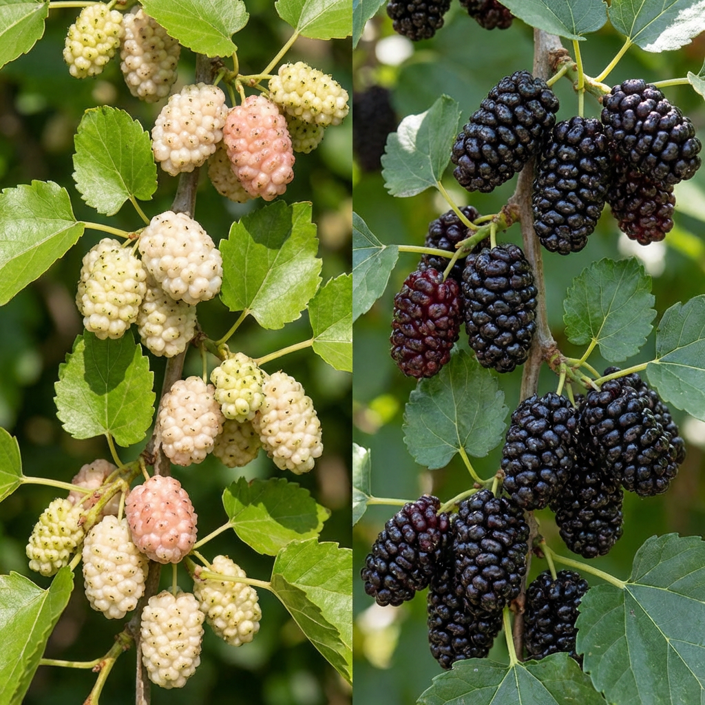 Maulbeere ca. 60-80 cm Lieferhöhe morus alba oder morus nigra