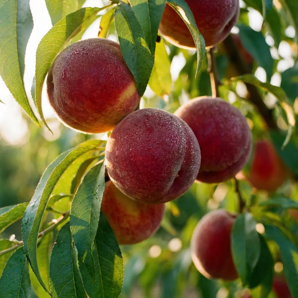 Pfirsich Kernechter vom Vorgebirge Pfirsichbaum Obstbaum 80-120 cm Niedrigstamm - Pille Gartenwelt