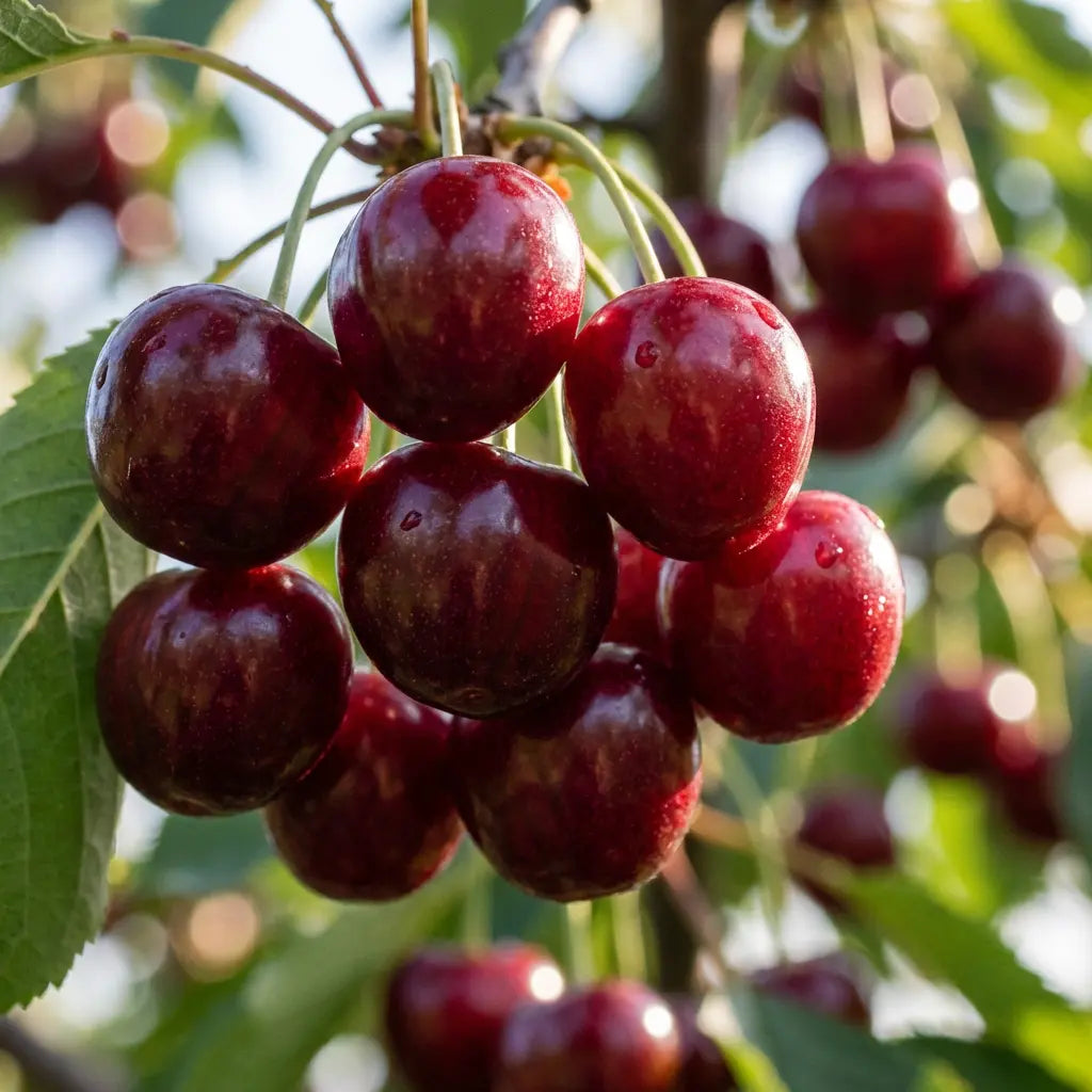Stella Süßkirsche – selbstfruchtbar, große dunkelrote Kirschen Pille Gartenwelt