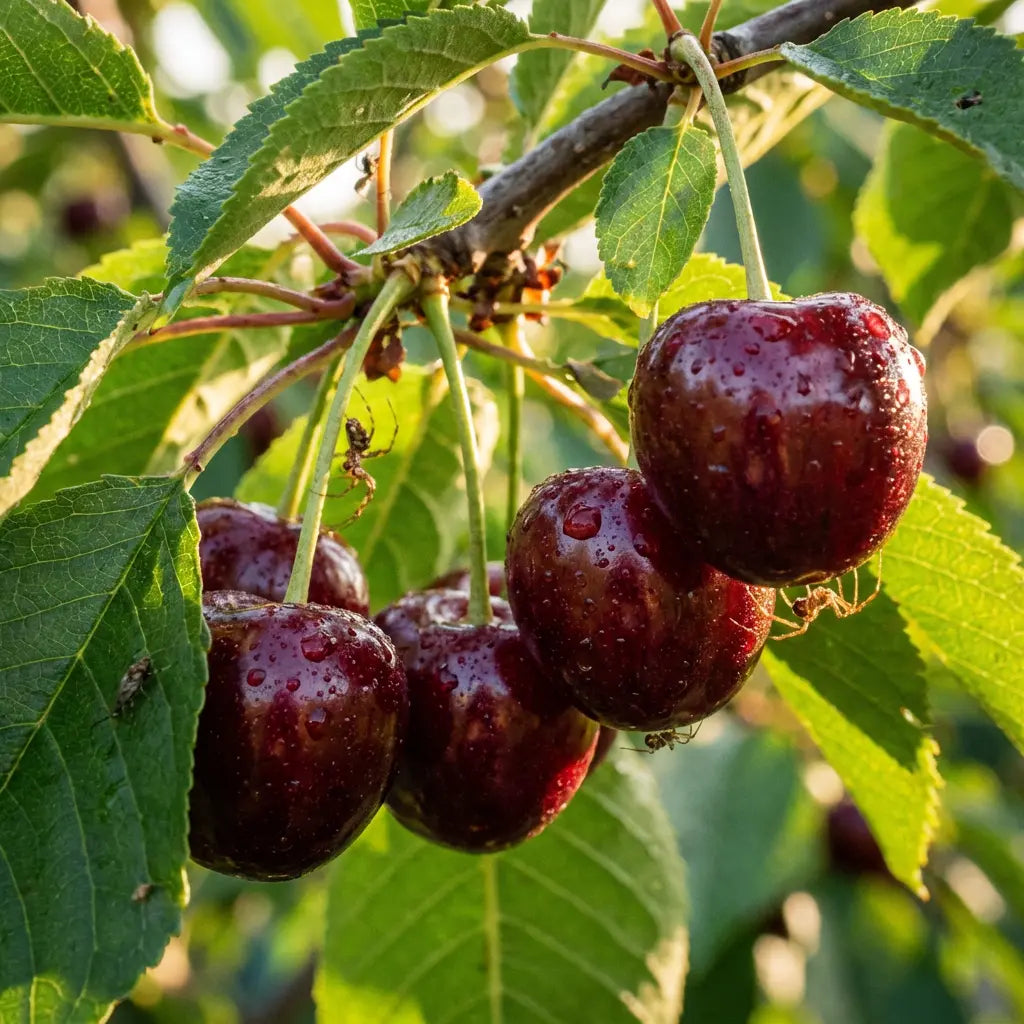 Säulenkirschen 2er Set Sylvia und Viktoria Süßkirschen | 80-120 cm - Pille Gartenwelt