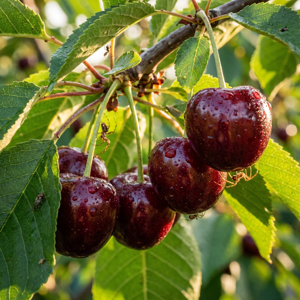 Säulenkirschen 2er Set Sylvia und Viktoria Süßkirschen | 80-120 cm