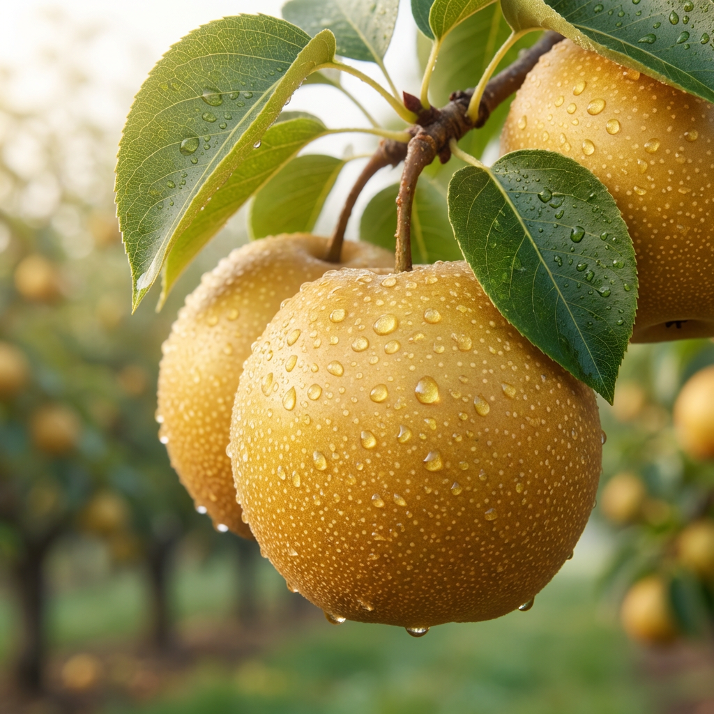 Nashi-Birne Nijiseiki Birnen Birnenbaum Obstbaum 80 - 120 cm 2-jährig Busch